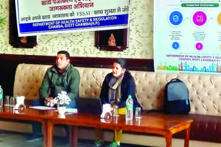 Food safety department meeting with hoteliers in chamba