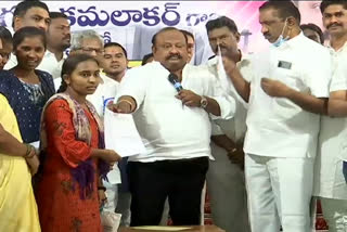 Minister Gangula Kamalakar organized Mega Job Mela in Karimnagar