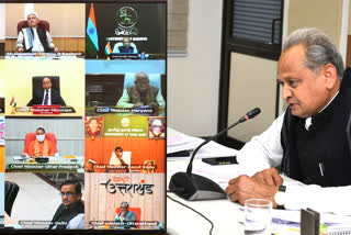 NITI Aayog meeting, ERCP Project in Rajasthan, Chief Minister Ashok Gehlot ERCP Project, Chief Minister Ashok Gehlot in NITI Aayog meeting, NITI Aayog Governing Council Sixth Meeting,  पूर्वी राजस्थान नहर परियोजना, East Rajasthan Canal Project