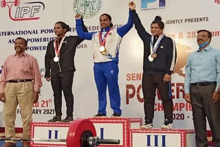 j-ramalakshmi-wins-gold-medal-in-senior-national-power-lifting-championships-in-bilaspur