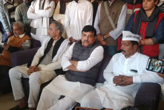 aap-rajya-sabha-mp-sanjay-singh-targeted-the-bjp-over-the-agriculture-law-in-shamli