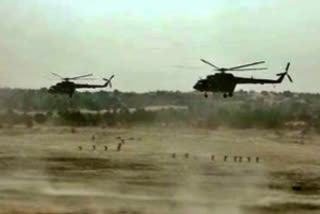 India-US joint military exercise 'Yudh Abhyas' in Rajasthan