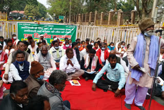 Demonstration in Ranchi over demand for tribal religion code