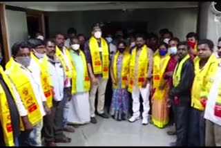 noise of TDP candidates competing as corporators