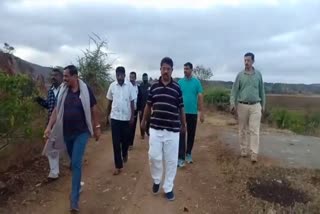 minister r ashok  held village stay in doddaballapur