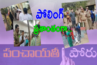 fourth phase panchayati election polling in krishna district