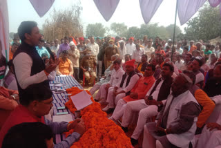 मंत्री अनिल राजभर ने प्रधानमंत्री सांसद आदर्श गांव परमपुर के विकास कार्यों का लिया जायजा