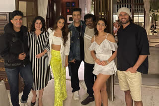 vijay devarakonda party with sara ali khan, kiara adwani