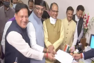 BJP's Girish Gautam files nomination for MP Assembly Speaker's post