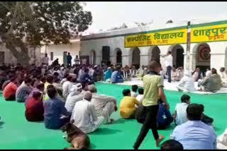Accused of false cases against farmers due to Farmers Protest in Bamheta Village Ghaziabad