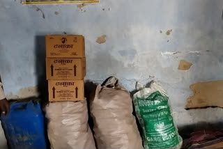 Police recovered 450 bottles of country liquor during patrolling in Aurangabad