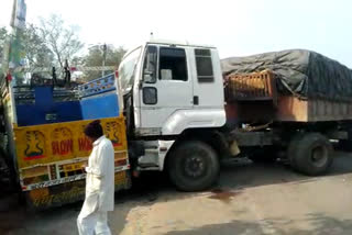 young man died in a road accident at kalanaur college road rohtak