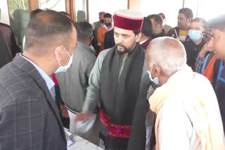 Anurag Thakur heard people problems in hamirpur