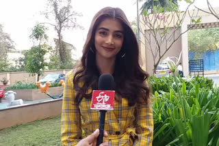 Pooja Hegde interview with ETV Bharat on her role in  'Radhey Shyam'