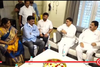 janasena leader nadendla manohar meeting with party sarpanch candidates in palakollu