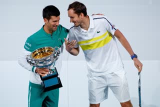 Watch: Djokovic jokes that Medvedev may need to wait for Grand Slam win