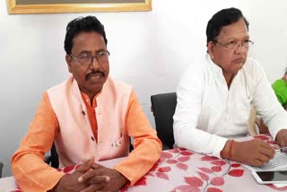 bjp-held-a-press-conference-on-union-budget-2021-and-local-issues-in-dantewada