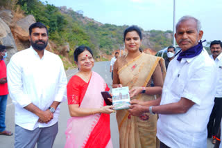 wife of AP government advisers who visited Kondavid