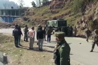 A suspicious object was found at the railway crossing at Kenihama Nowgam station