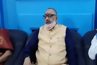 Giriraj Singh compared Rahul Gandhi to goebbels in Muzaffarpur