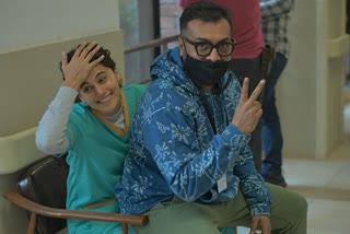 Taapsee Pannu and Anurag kashyap in Dobaara