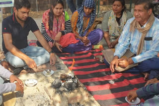 नरेगा तकनीकी सहायकों ने किया सद्बुद्धि यज्ञ, NREGA technical assistants do goodwill yajna