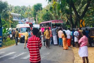 woman died as scooter hits car in adimali  adimali  adimali accident case  idukki  idukki local news  idukki accident latest news  'അടിമാലിയില്‍ വാഹനാപകടം  ഇടുക്കി  ഇടുക്കി ജില്ലാ വാര്‍ത്തകള്‍