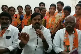 bjp State Vice President Adinarayana Reddy