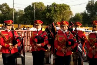 Delhi Women's Police tune entertained people at India Gate