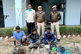 Dungarpur's latest news, Dungarpur police revealed the thief gang, Dungarpur police action
