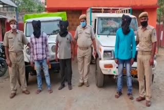 four wheeler thift arrested by bolangir police