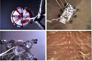NASA releases Mars landing video
