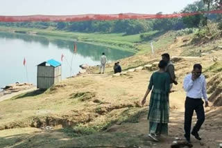 surprise inspection of Narmada's Barmakund Ghat