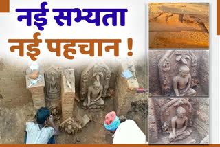 buddha-statues-found-during-excavation-in-hazaribag