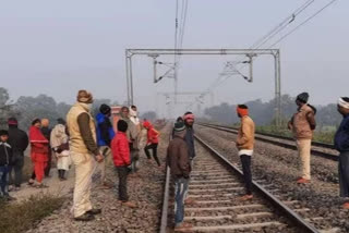 गाजीपुर में दो लोगों की ट्रेन से कटकर मौत