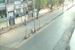 COVID-19: Streets deserted during week-long curfew in Maharashtra's Amravati