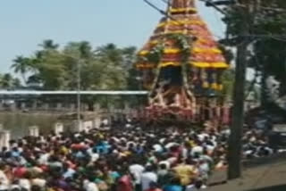 Thiruporur Kandasamy Murugan Temple Therottam