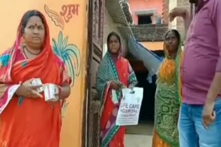 Expiry medicine given to pregnant woman at Anganwadi center in Godda