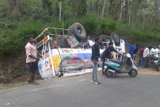 Diesel tanker overturned