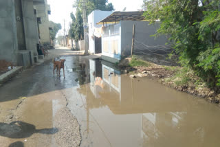 khera village sewar overflow in delhi