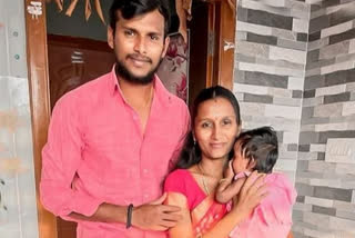 t natarajan posts adorable photo with his daughter and wife