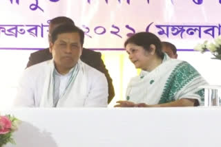 CM Sarbananda Sonowal attends Eknaan Akhanda Kirtan at Na-Xatra