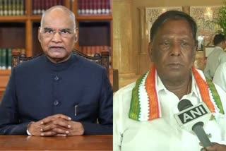 President accepts resignations of Puducherry CM, council of ministers