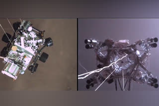 नासा ने मंगल पर उतरते रोवर की वीडियो जारी की