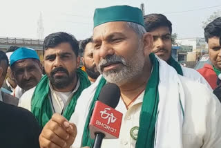 Farmer leader Rakesh Tikait