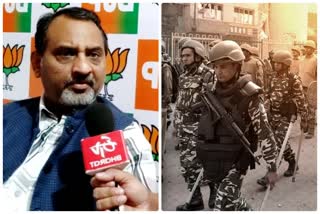 bjp mla ajay mahawar target delhi government on delhi riots 2020