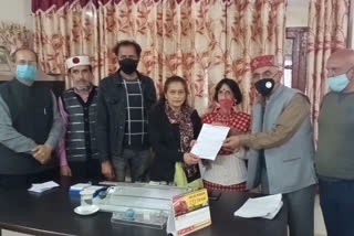 people of nahan send to memorandum to city council regarding demands