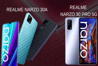 etvbharat science and tech review of realme latest mobiles ,Realme Narzo 30A and Realme Narzo 30 Pro 5G