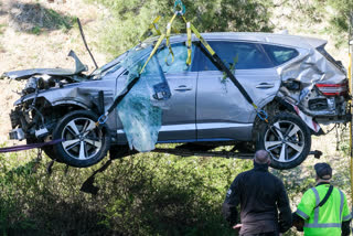 Tiger Woods,  Los Angeles, Golf, accident