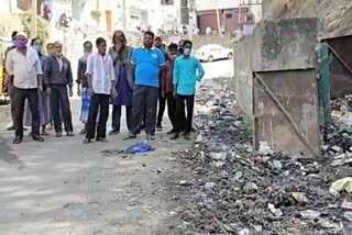 ajmer news, garbage on dargah road